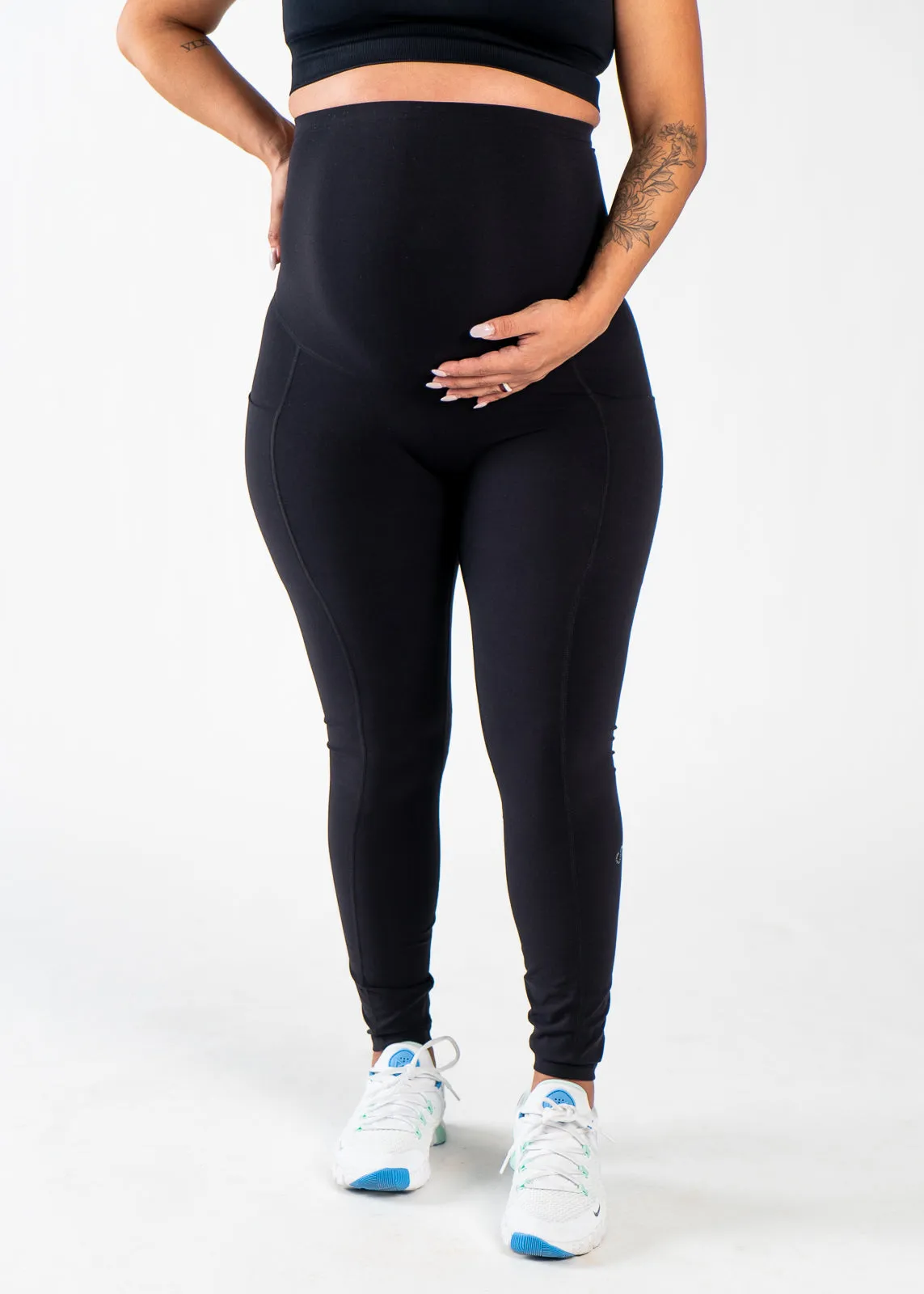 NKD Maternity Leggings With Pockets | Black