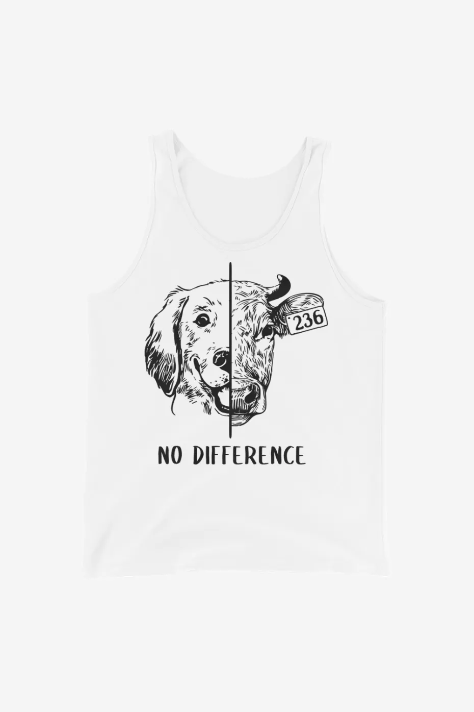 No Difference Unisex Tank Top