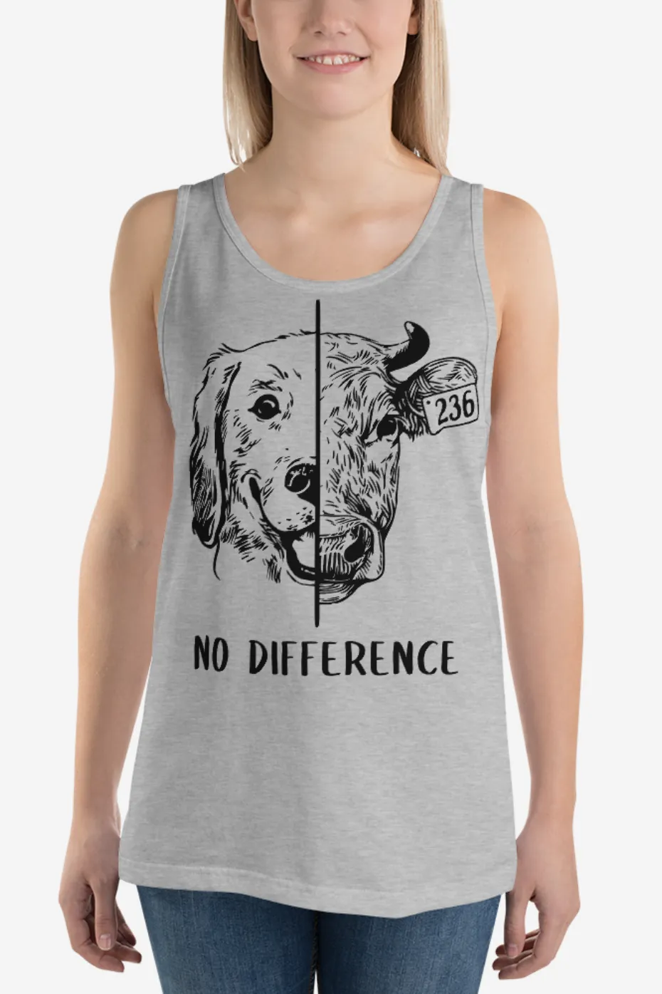 No Difference Unisex Tank Top