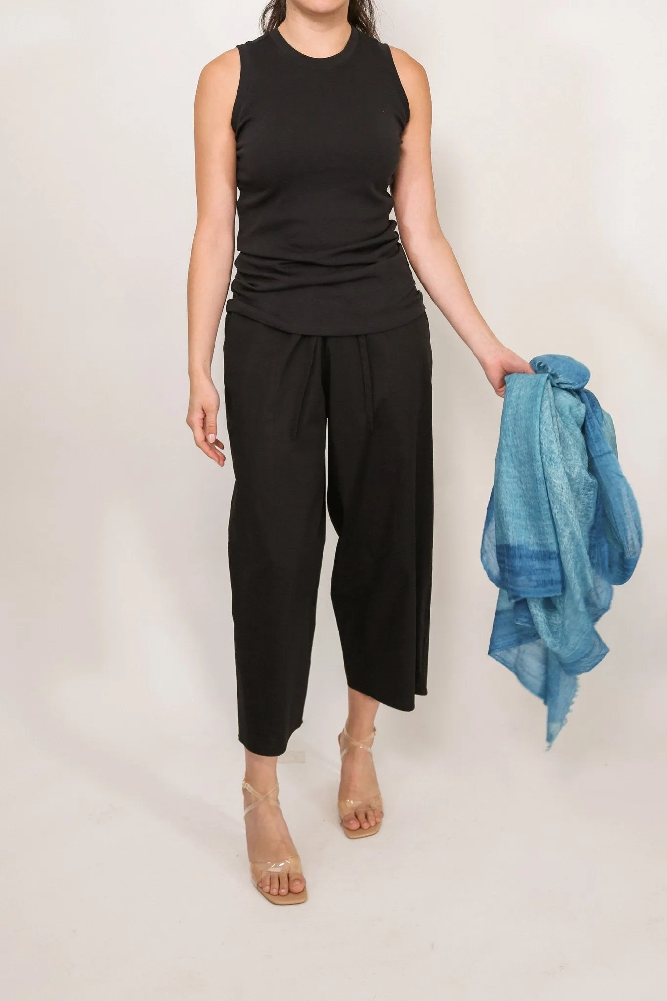 PERCEY CROP PANT IN ITALIAN COTTON