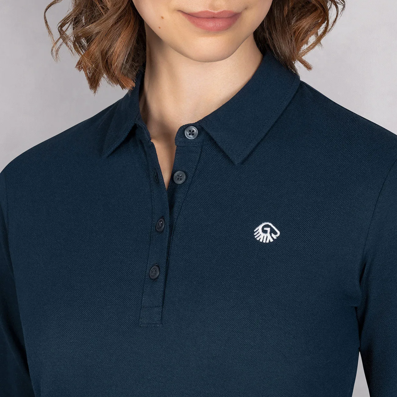 Polo Shirt Organic Cotton Longsleeve Women