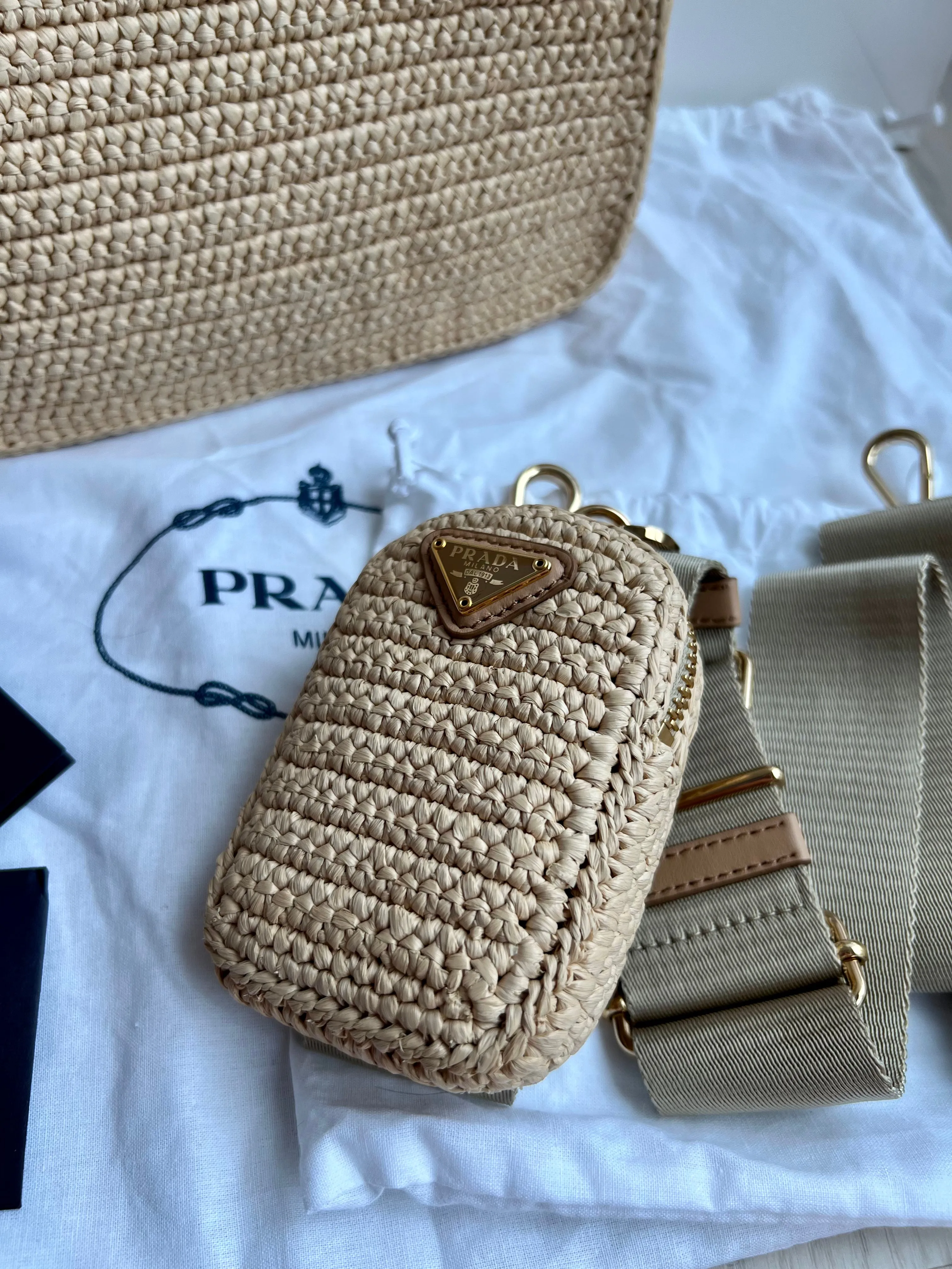 Prada Raffia Re Edition 2005 Bag