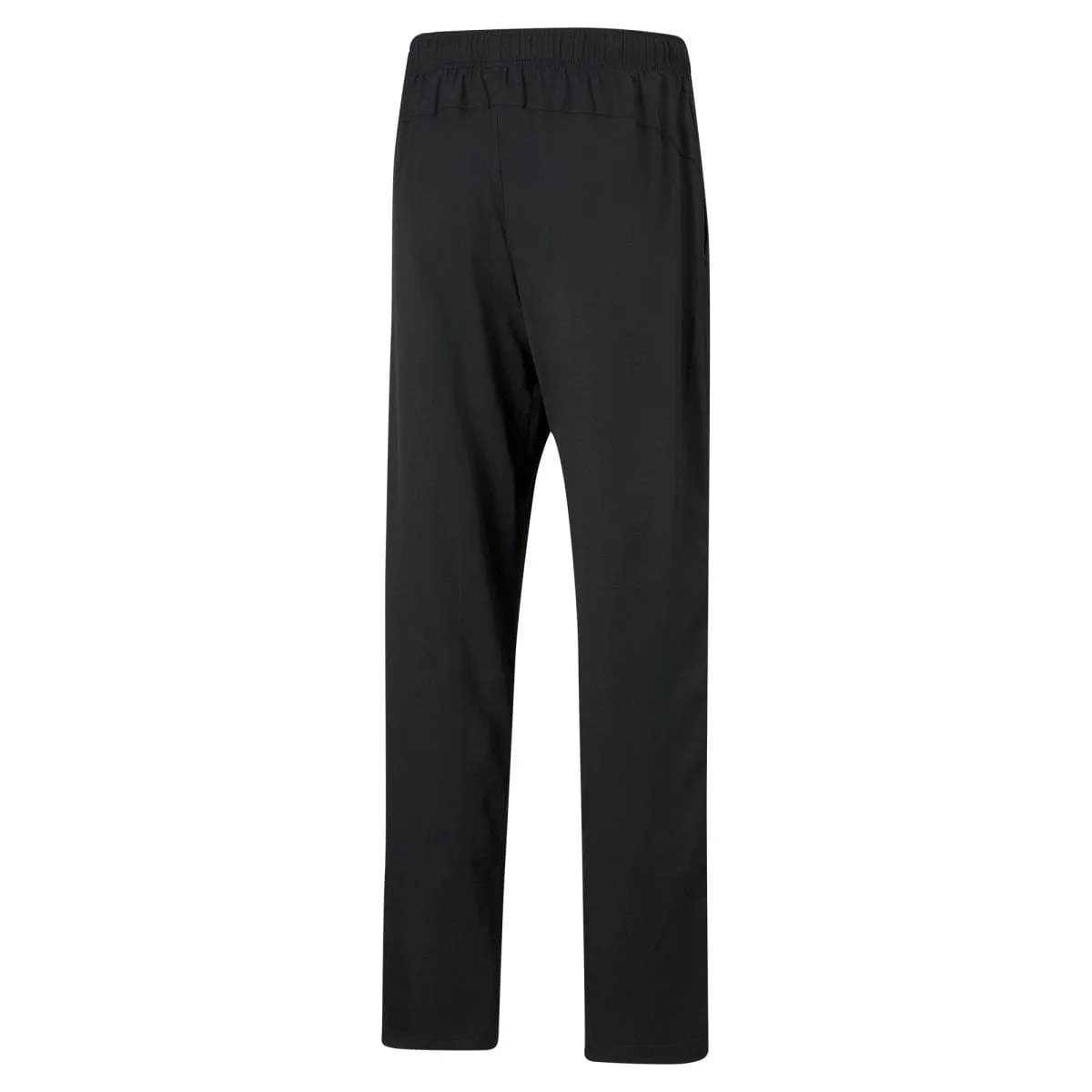 PUMA MEN'S ACTIVE WOVEN BLACK TRACKPANTS