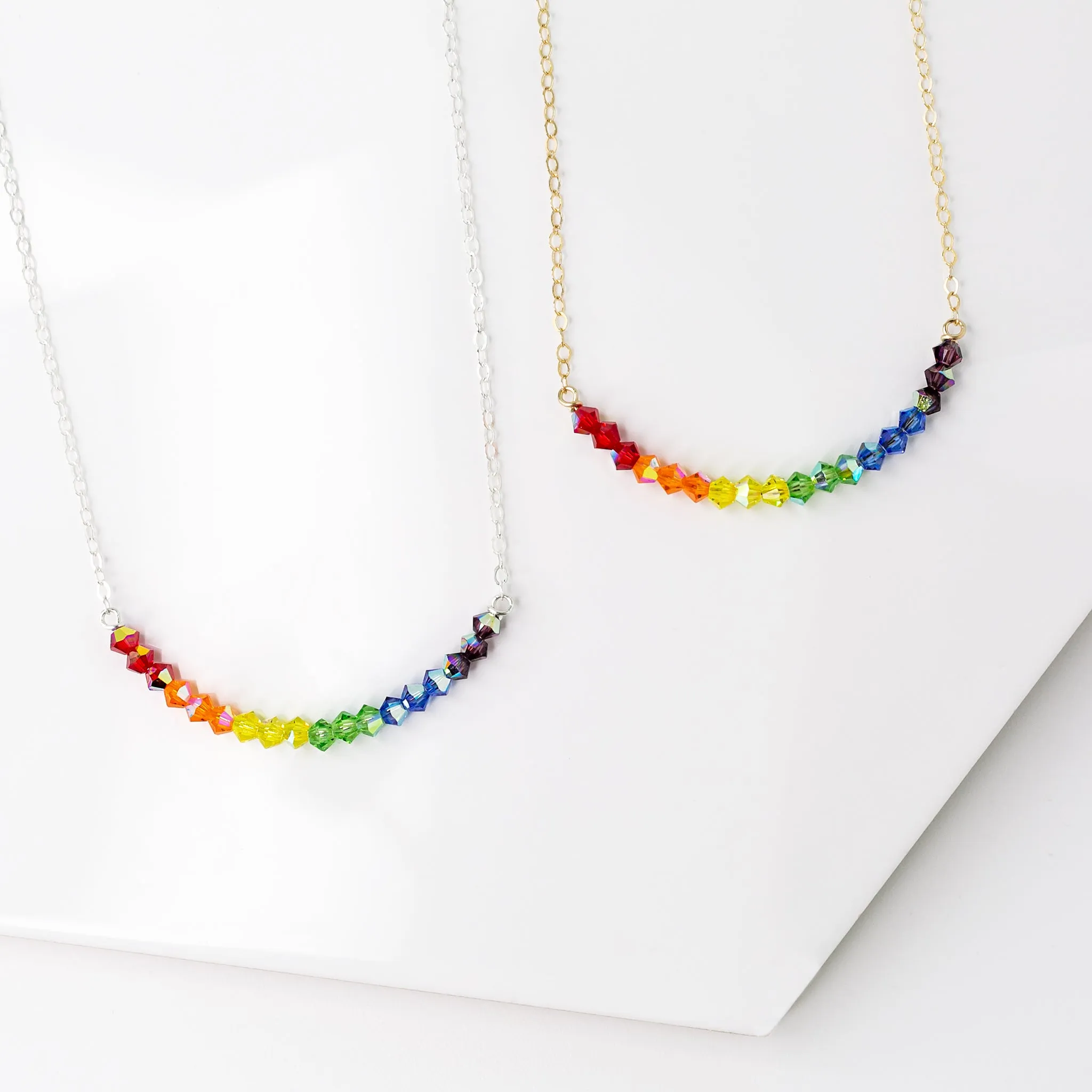 Rainbow Necklace - Benefits LGBTQIA  Causes