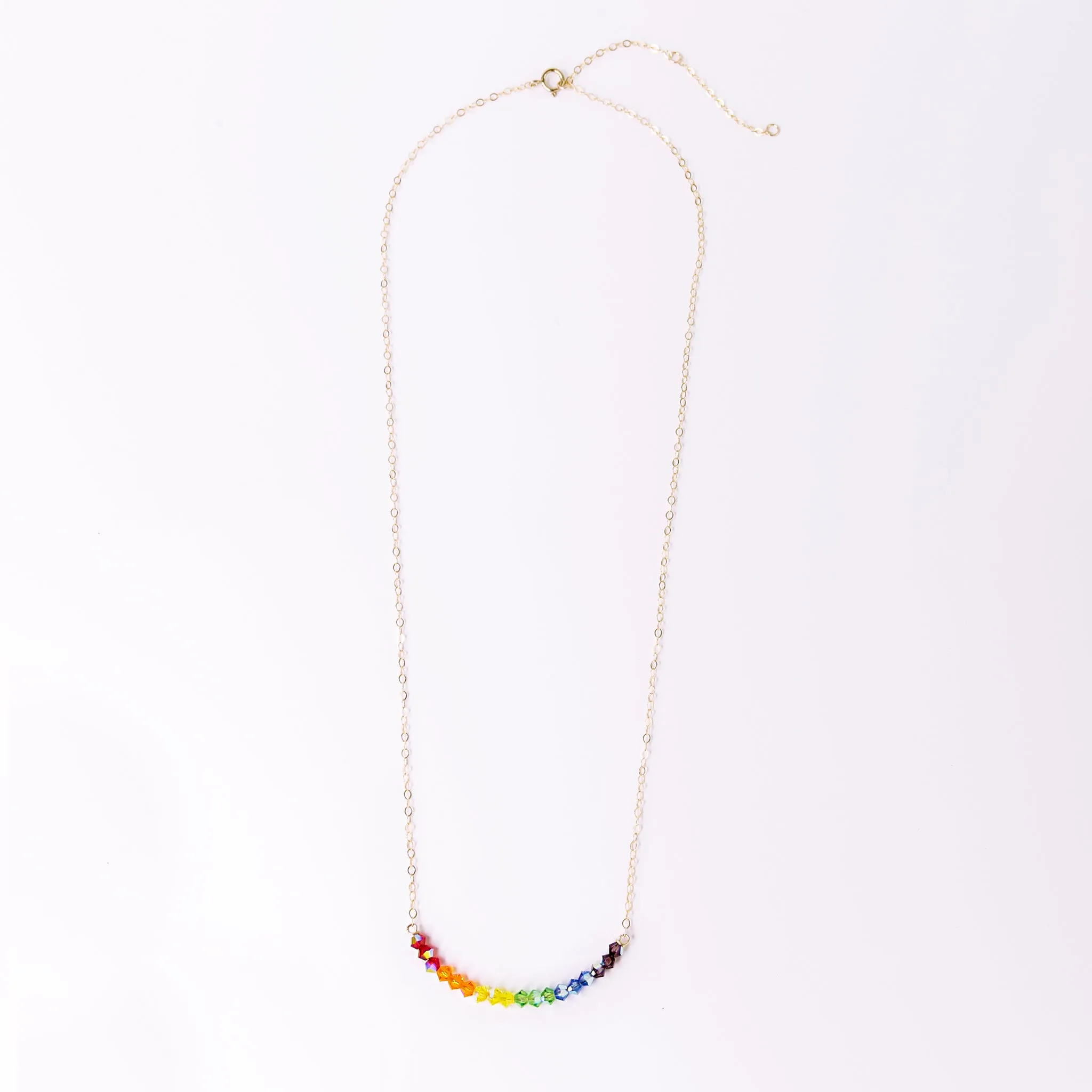 Rainbow Necklace - Benefits LGBTQIA  Causes