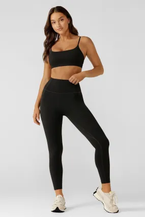 Refine No Ride Ankle Biter Leggings | Black Monogram