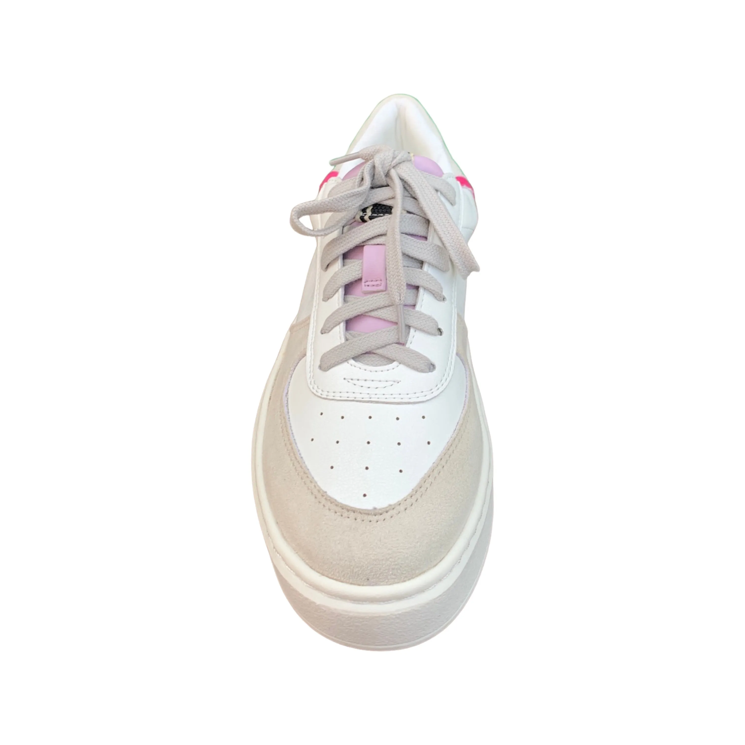 Shirley Magenta Lace Up Runner