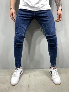 Sneakerjeans Navy Skinny Jeans AY729