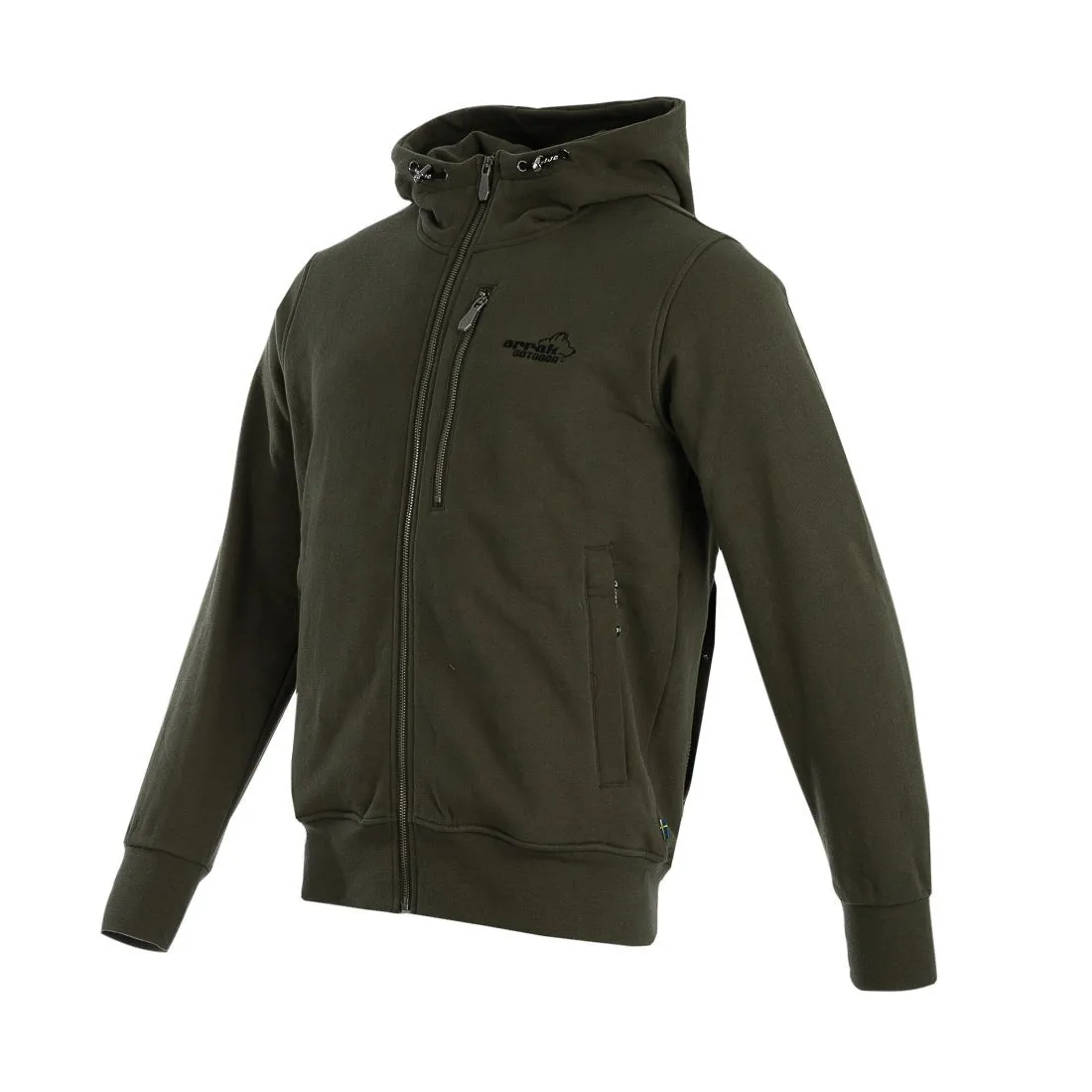 Sporty Hoodie Men (Olive)