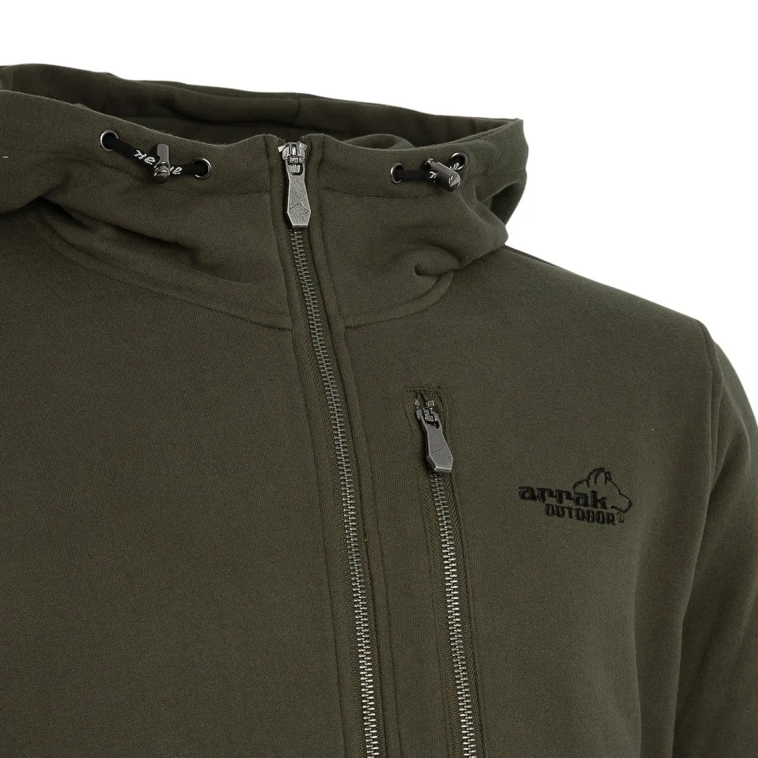 Sporty Hoodie Men (Olive)