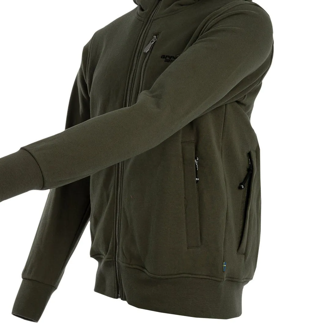 Sporty Hoodie Men (Olive)