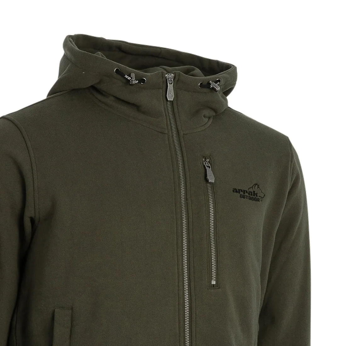 Sporty Hoodie Men (Olive)