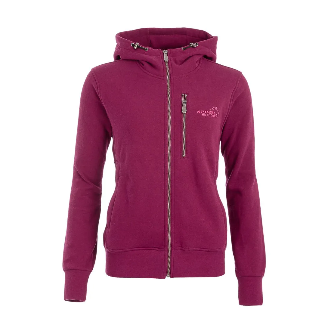 Sporty Hoodie Women (Fuchsia)