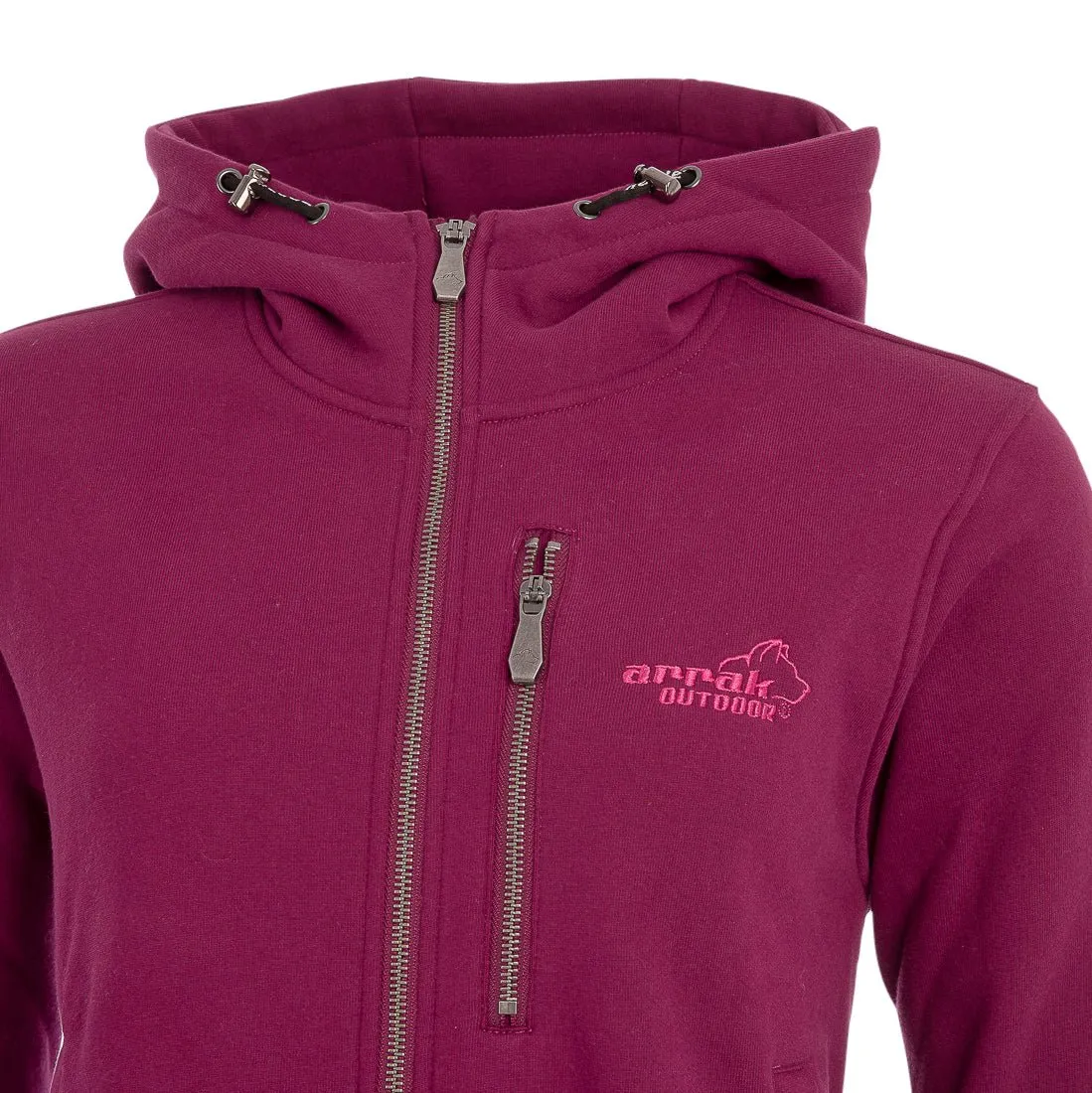 Sporty Hoodie Women (Fuchsia)