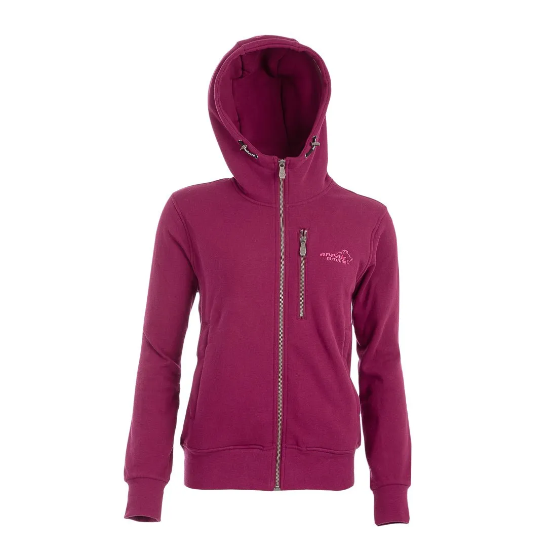 Sporty Hoodie Women (Fuchsia)