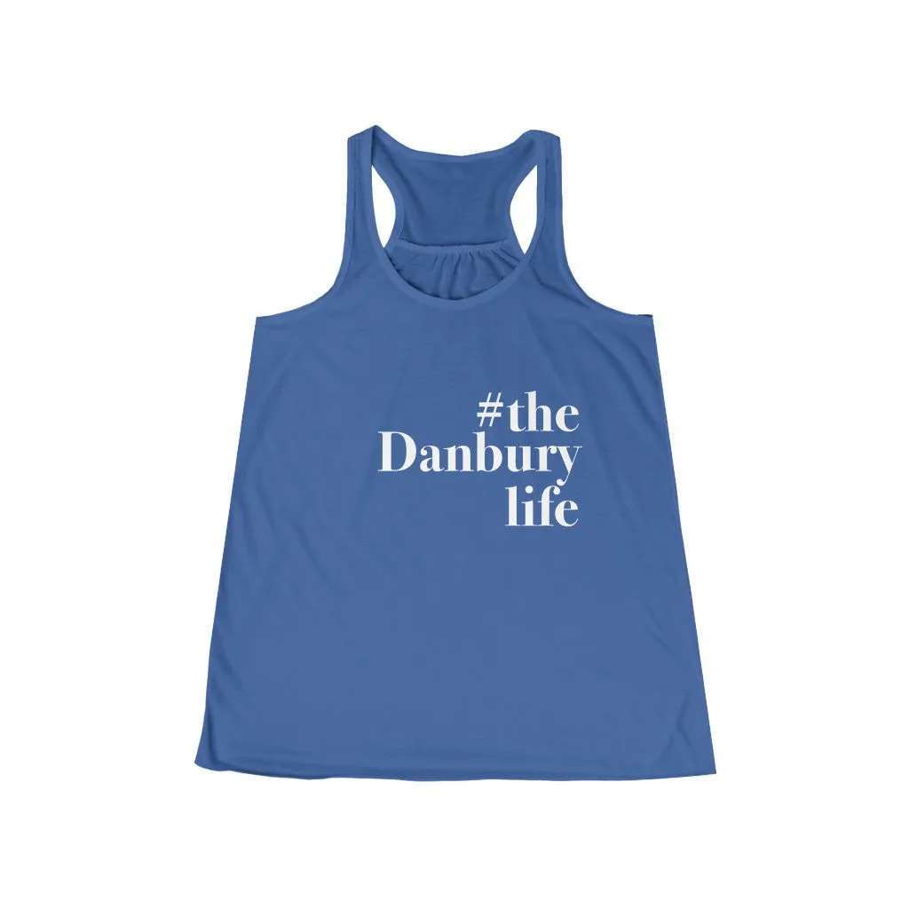 #thedanburylife Women's Flowy Racerback Tank