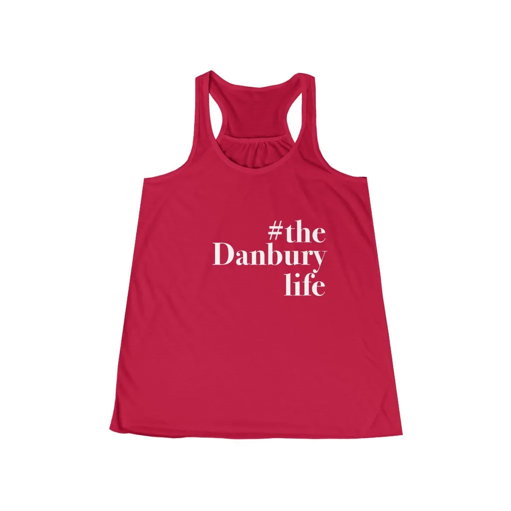 #thedanburylife Women's Flowy Racerback Tank