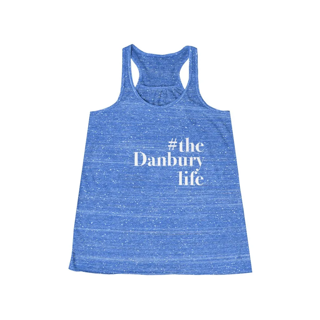 #thedanburylife Women's Flowy Racerback Tank