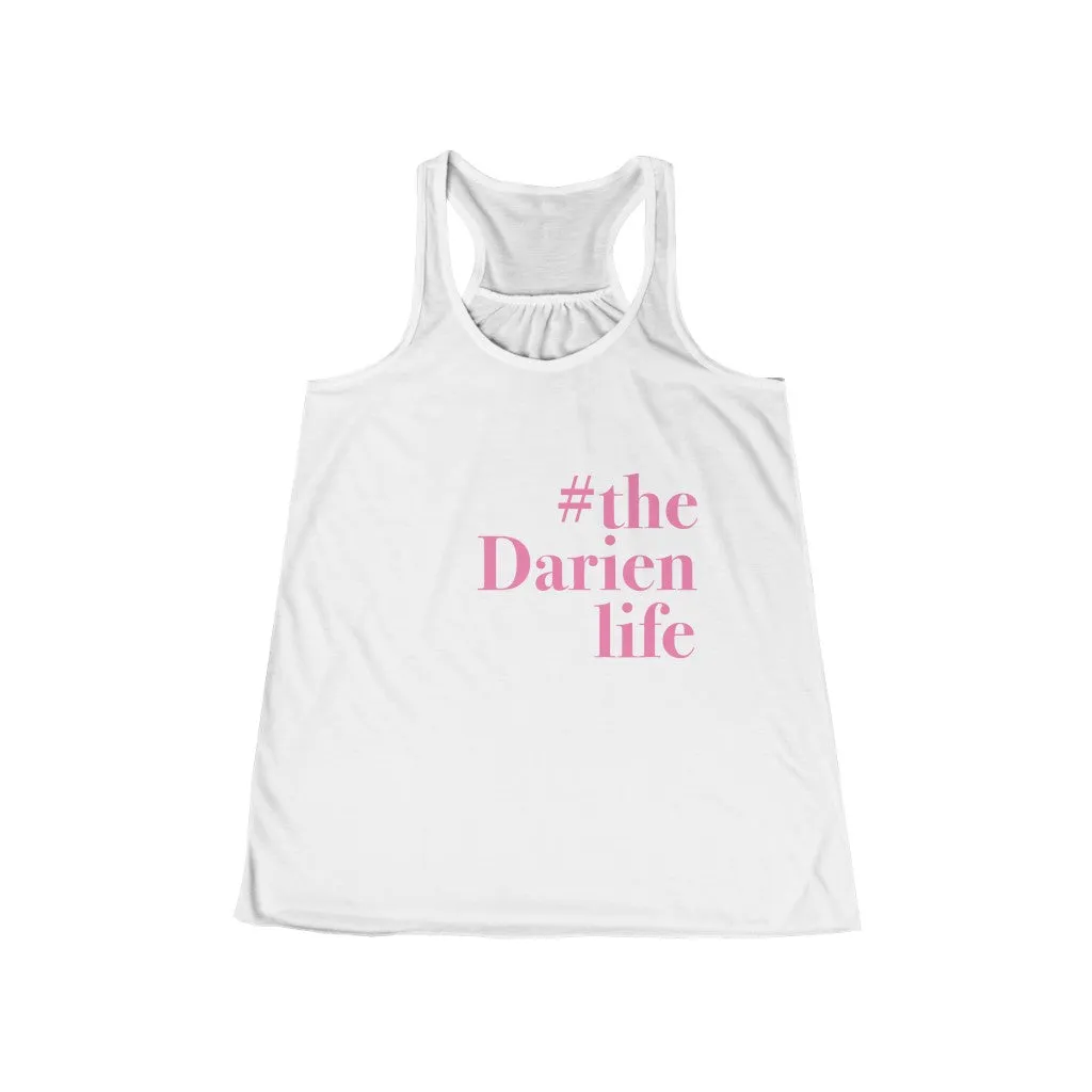 #thedarienlife Women's Flowy Racerback Tank