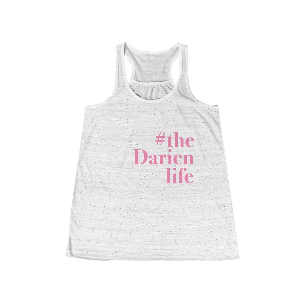 #thedarienlife Women's Flowy Racerback Tank