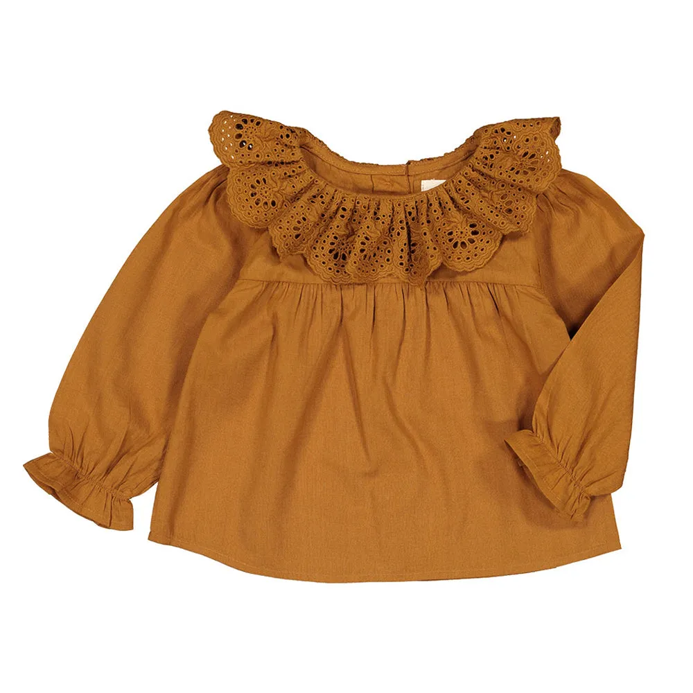 TUNIC DELPHINE - Cognac