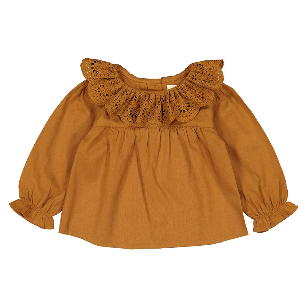 TUNIC DELPHINE - Cognac