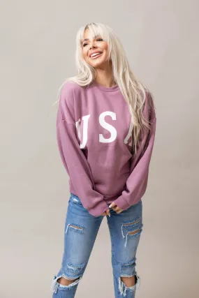 USA Relaxed Fit Sweatshirt