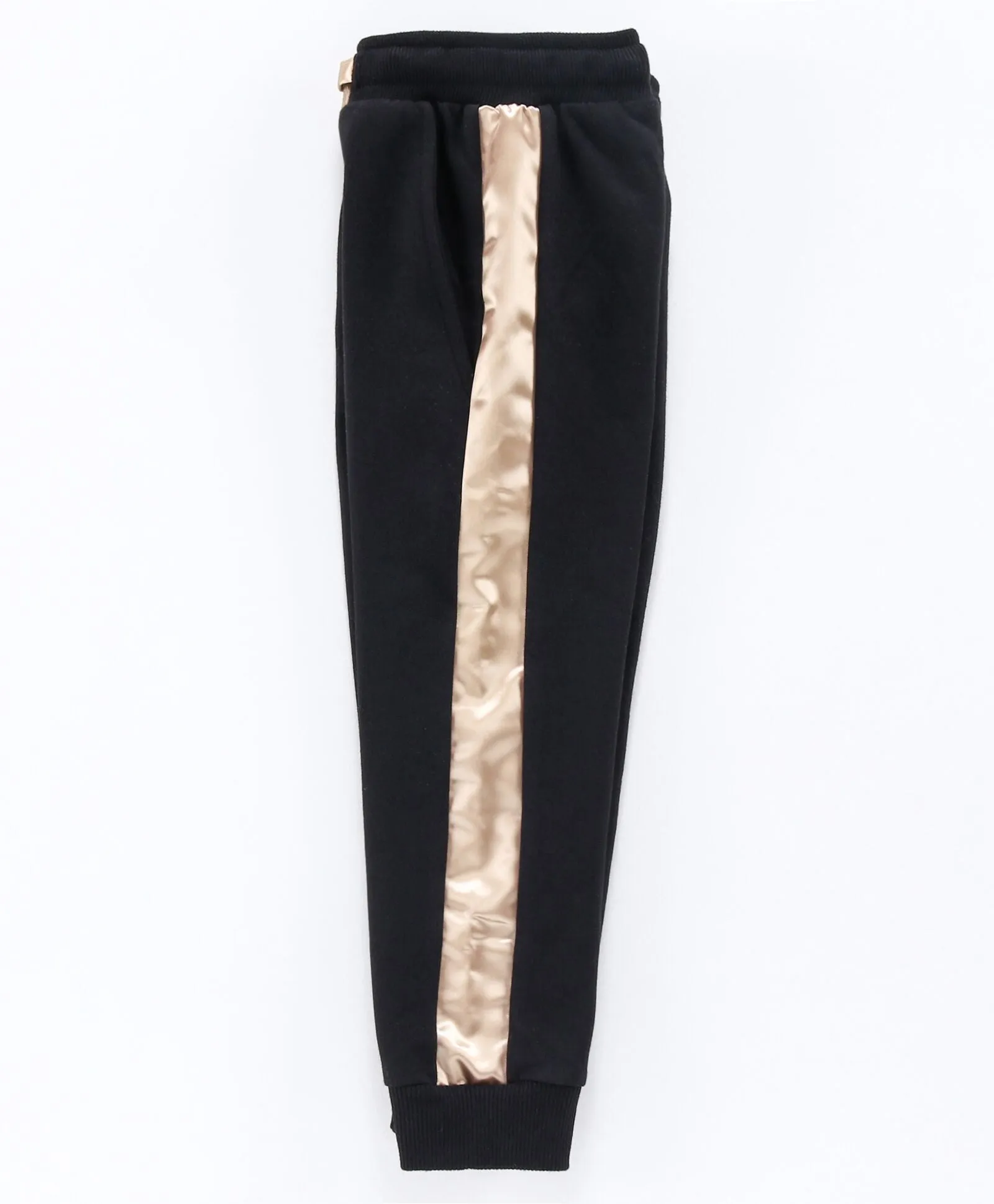 Ventra Boys Black Satin Pant