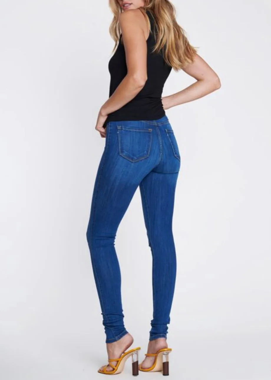 Vibrant Not So Basic Skinny Jeans (Medium Stone) P831