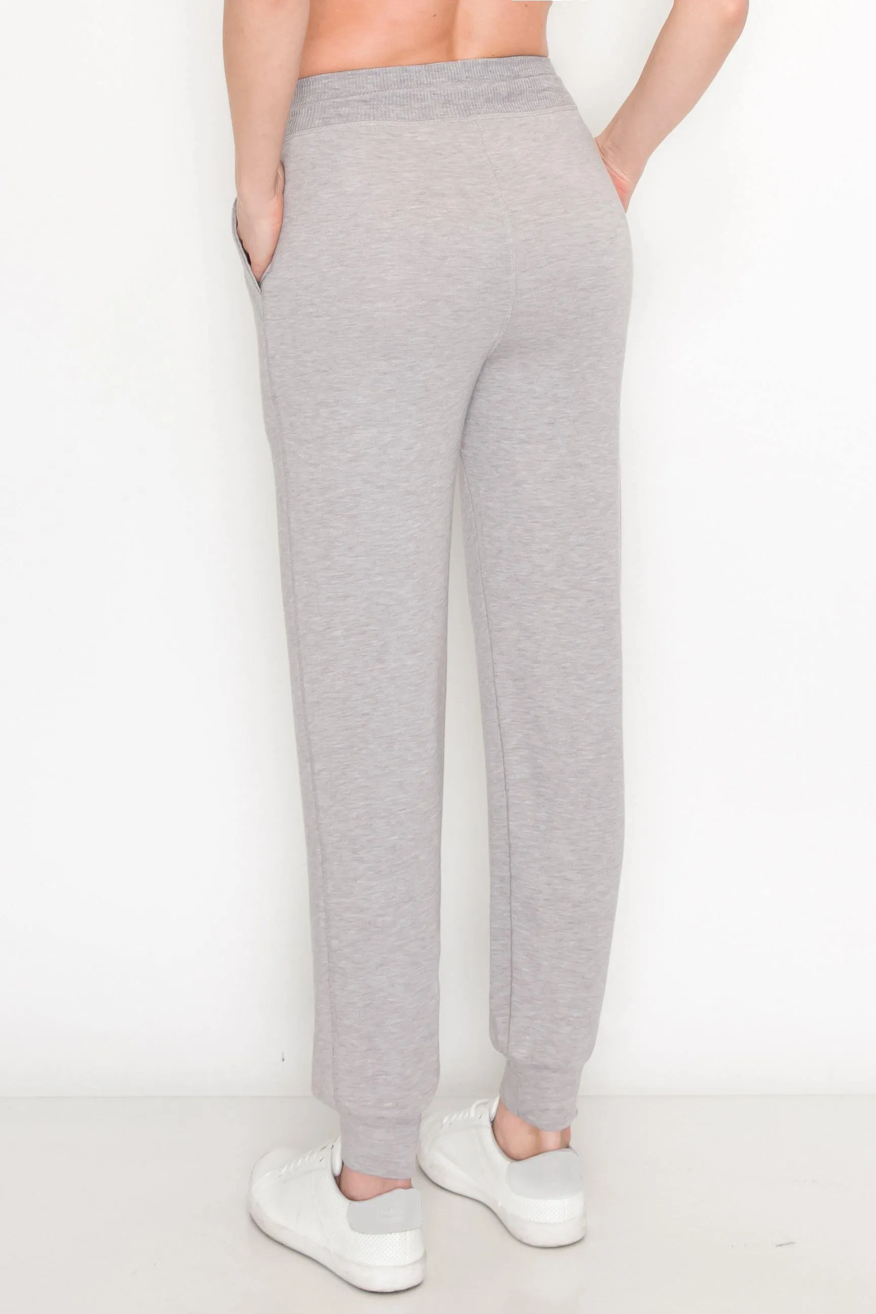 Women's French Terry Joggers - Premium Womens Sweatpants for Casual Athleisure Pants